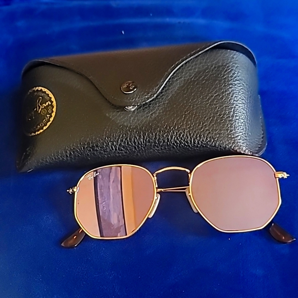 Ray Ban aviator sunglasses.